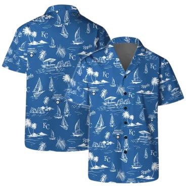 Kansas City Royals Beach Life Hawaiian Shirt Unisex T-shirt, Sweatshirt, Hoodie, Long Sleeve Tee - T-Shirt, Sweatshirt, Hoodie