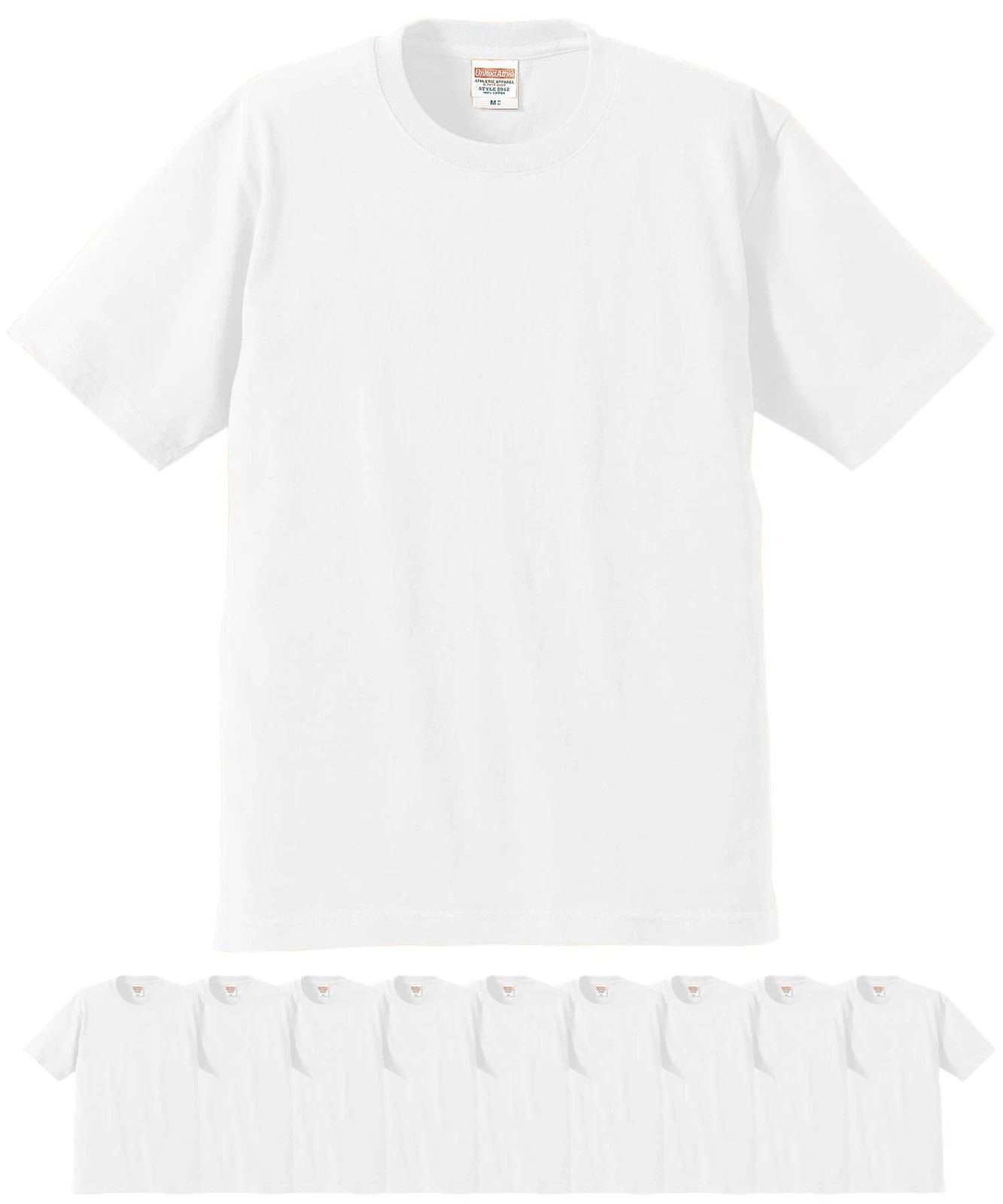 (United Athle) United Athle | 5942-01 6.2 oz Premium T-shirt 10-piece set Men's Unisex T-shirt, Sweatshirt, Hoodie, Long Sleeve Tee - T-Shirt, Sweatshirt, Hoodie