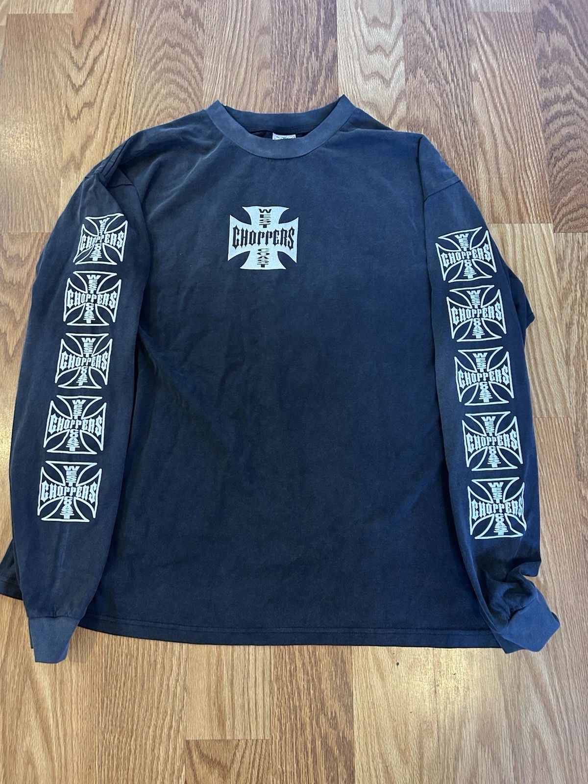 West Coast Choppers Long Sleeve Shirt Black Mens Size Large Unisex T-shirt, Sweatshirt, Hoodie, Long Sleeve Tee - T-Shirt, Sweatshirt, Hoodie