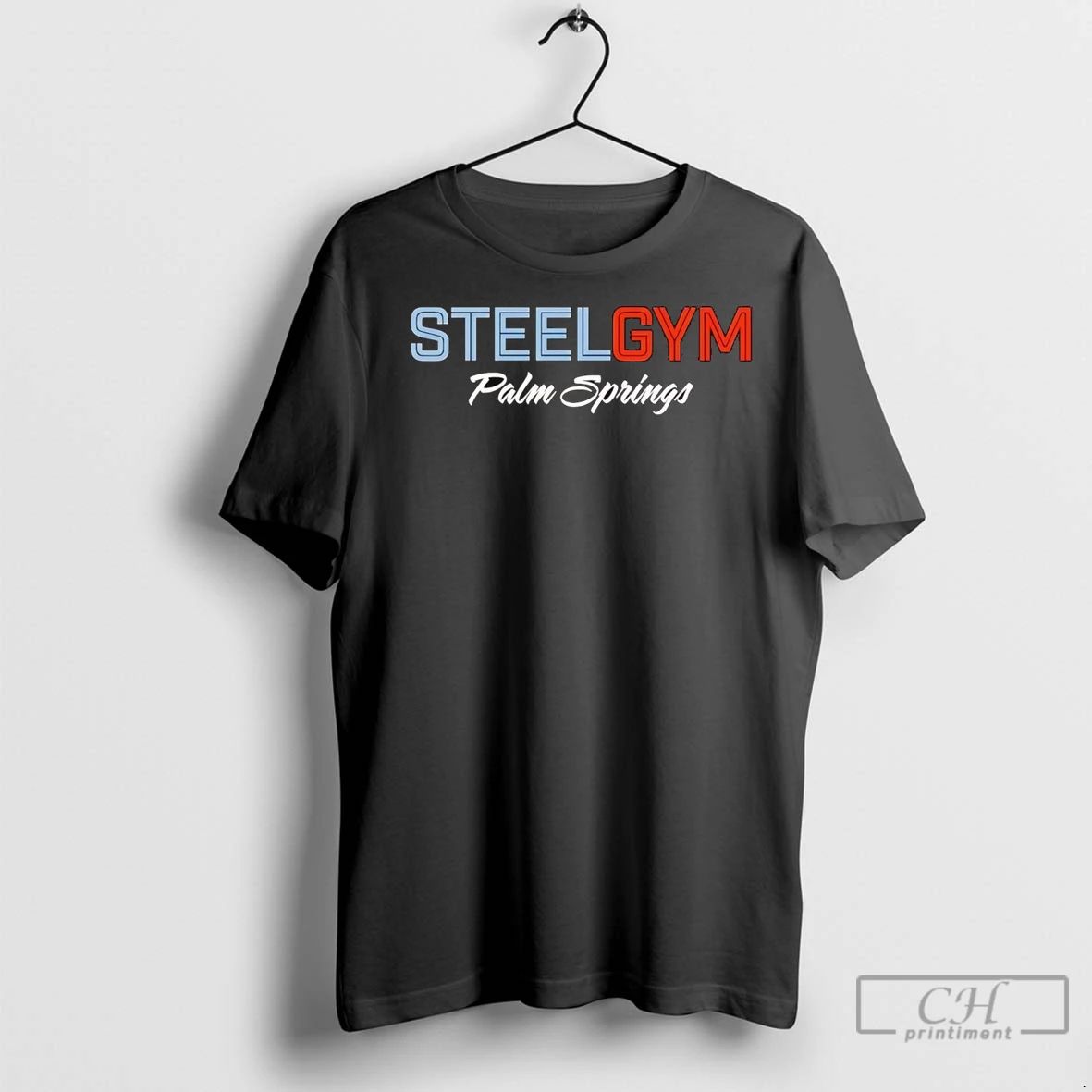 Premium Steel Gym Palm Springs Unisex T-shirt, Sweatshirt, Hoodie, Long Sleeve Tee - T-Shirt, Sweatshirt, Hoodie