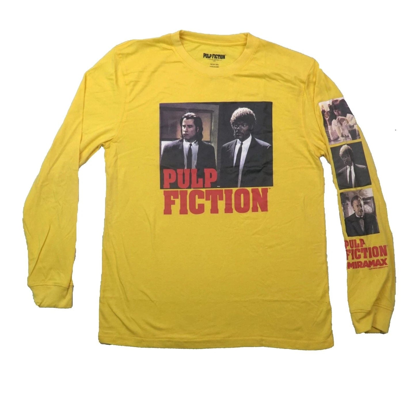 Pulp Fiction Mens Long Sleeve - Vincent and Jules Above Name Unisex T-shirt, Sweatshirt, Hoodie, Long Sleeve Tee - T-Shirt, Sweatshirt, Hoodie