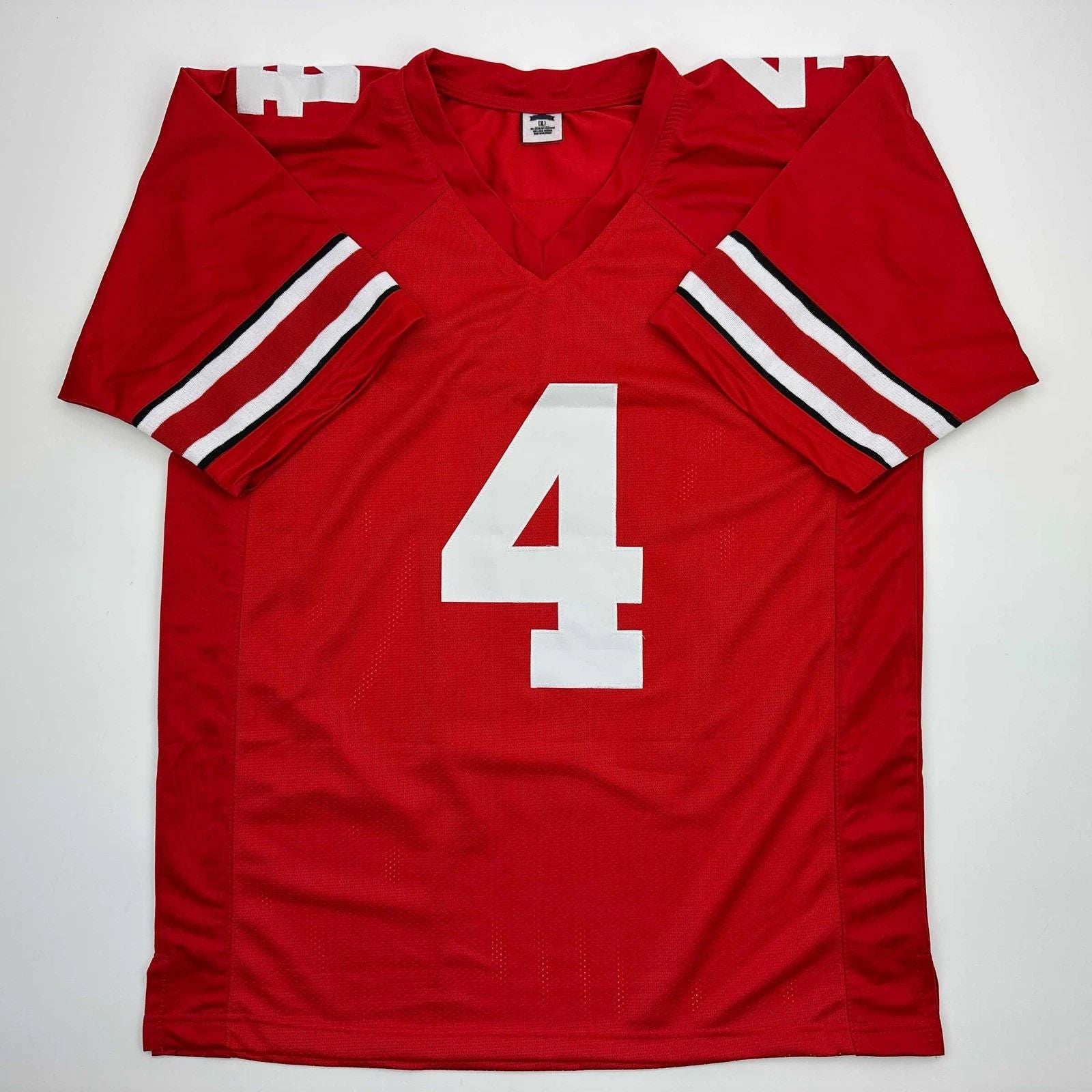 Jeremiah Smith Ohio State Red Reprint Jersey Unisex T-shirt, Sweatshirt, Hoodie, Long Sleeve Tee - T-Shirt, Sweatshirt, Hoodie