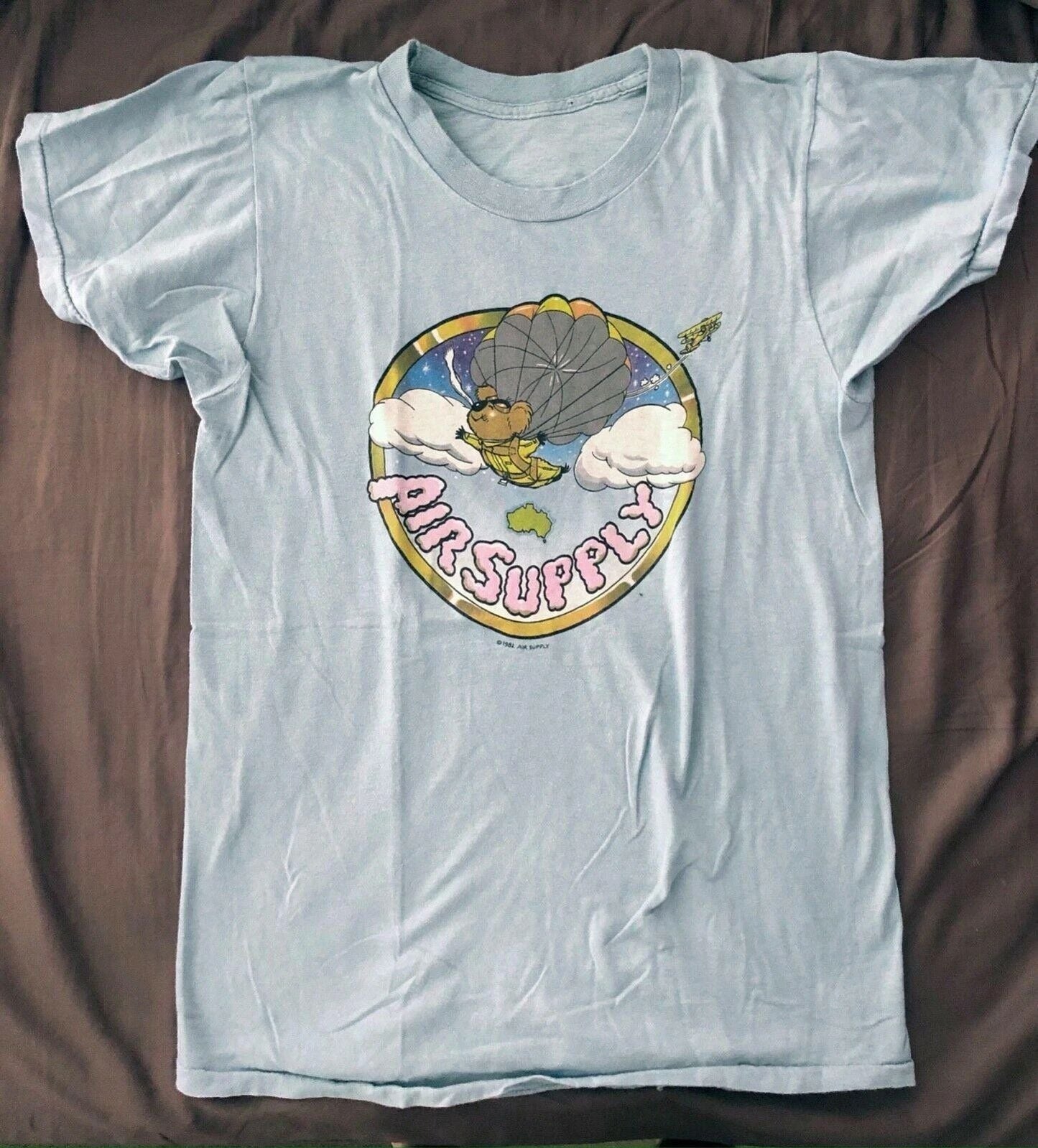 VINTAGE AIR SUPPLY 1982 TOUR CONCERT Shirt Cute White Unisex S-5XL Unisex T-shirt, Sweatshirt, Hoodie, Long Sleeve Tee - T-Shirt, Sweatshirt, Hoodie