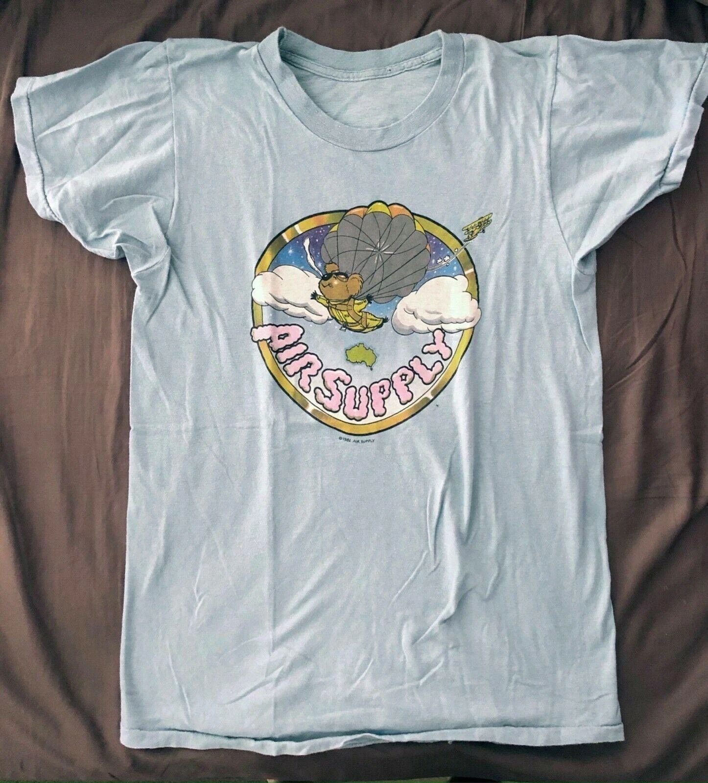 VINTAGE AIR SUPPLY 1982 TOUR CONCERT Shirt Cute White Unisex S-5XL Unisex T-shirt, Sweatshirt, Hoodie, Long Sleeve Tee - T-Shirt, Sweatshirt, Hoodie
