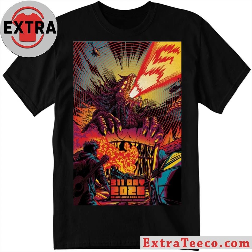 311 DAY Poster Las Vegas Shirt Unisex T-shirt, Sweatshirt, Hoodie, Long Sleeve Tee - T-Shirt, Sweatshirt, Hoodie