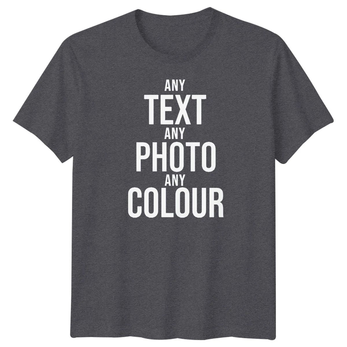 Personalised T-Shirt Custom Photo Logo TexT-Shirt Printed Stag Do Hen Party Tee Unisex T-shirt, Sweatshirt, Hoodie, Long Sleeve Tee - T-Shirt, Sweatshirt, Hoodie