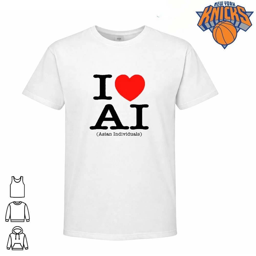 I Love AI Asian Individuals Funny Meme Heart Shirt Unisex T-shirt, Sweatshirt, Hoodie, Long Sleeve Tee - T-Shirt, Sweatshirt, Hoodie