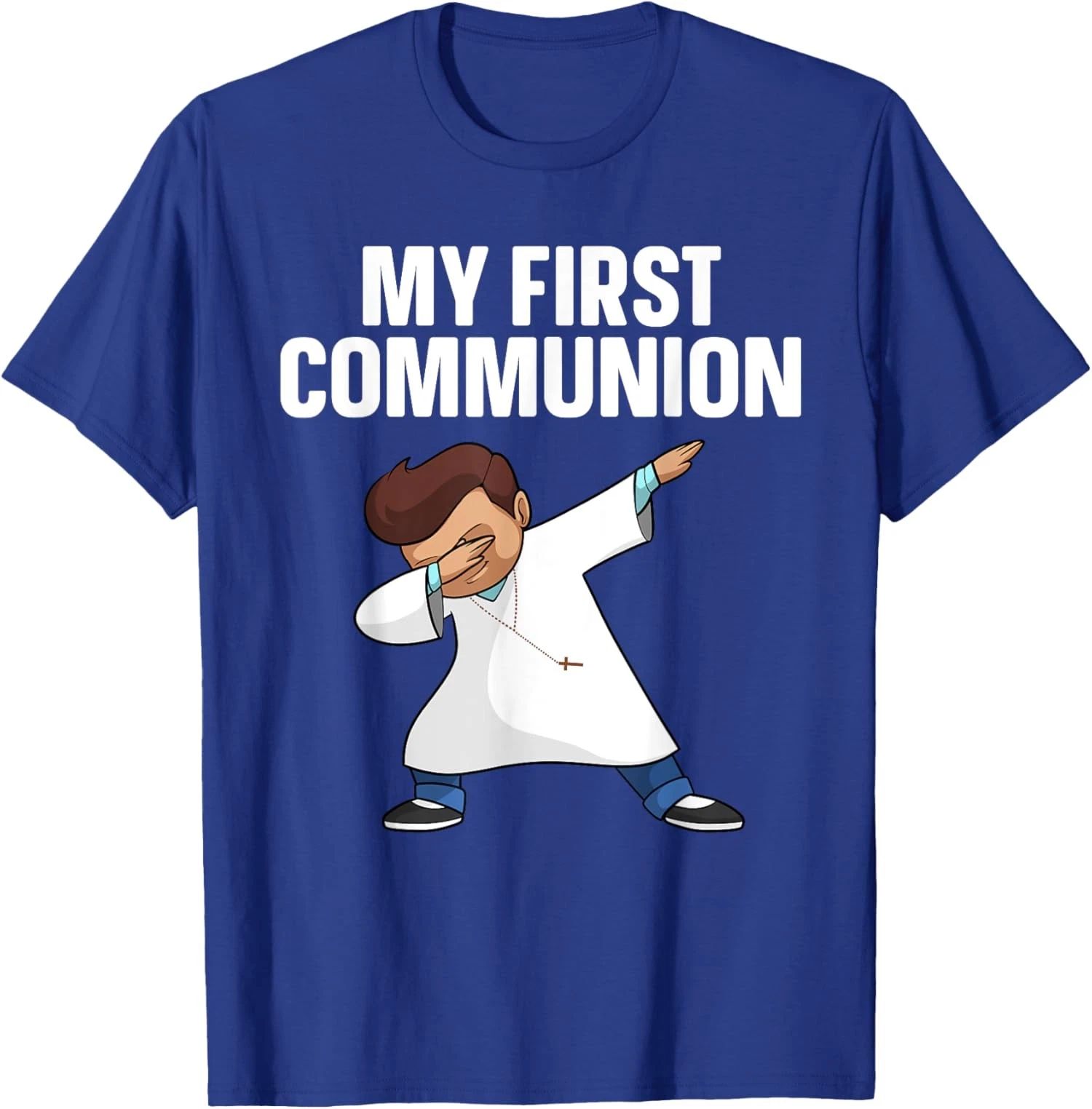 First Communion Art Funny 1st Holy Communion Unisex T-Shirt Unisex T-shirt, Sweatshirt, Hoodie, Long Sleeve Tee - T-Shirt, Sweatshirt, Hoodie