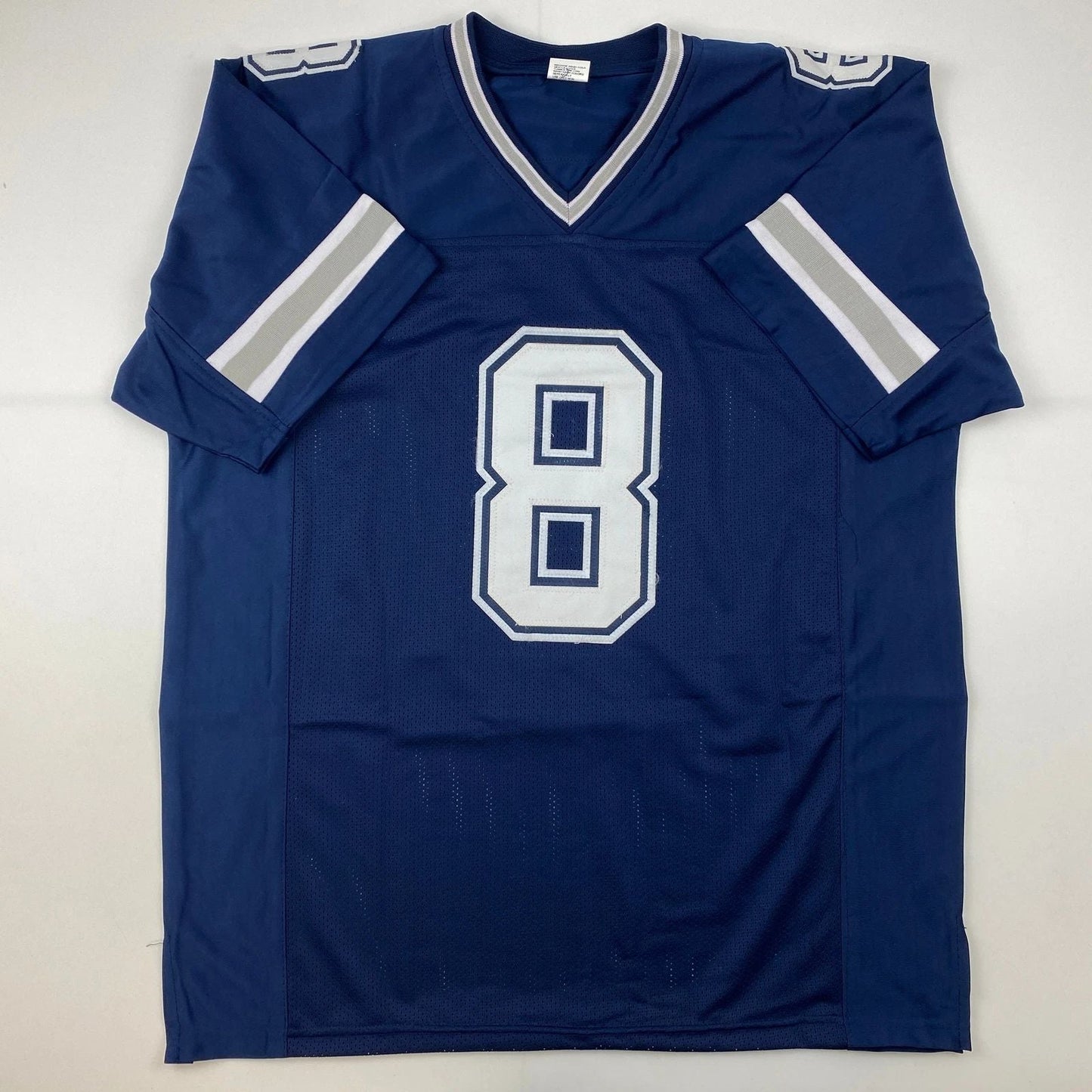 Troy Aikman Dallas Blue Reprint Laser Jersey Unisex T-shirt, Sweatshirt, Hoodie, Long Sleeve Tee - T-Shirt, Sweatshirt, Hoodie