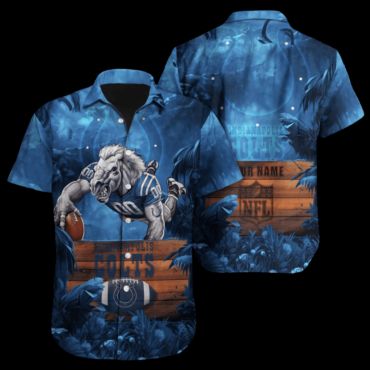 Indianapolis Colts Victory Wave Hawaiian Shirt Unisex T-shirt, Sweatshirt, Hoodie, Long Sleeve Tee - T-Shirt, Sweatshirt, Hoodie