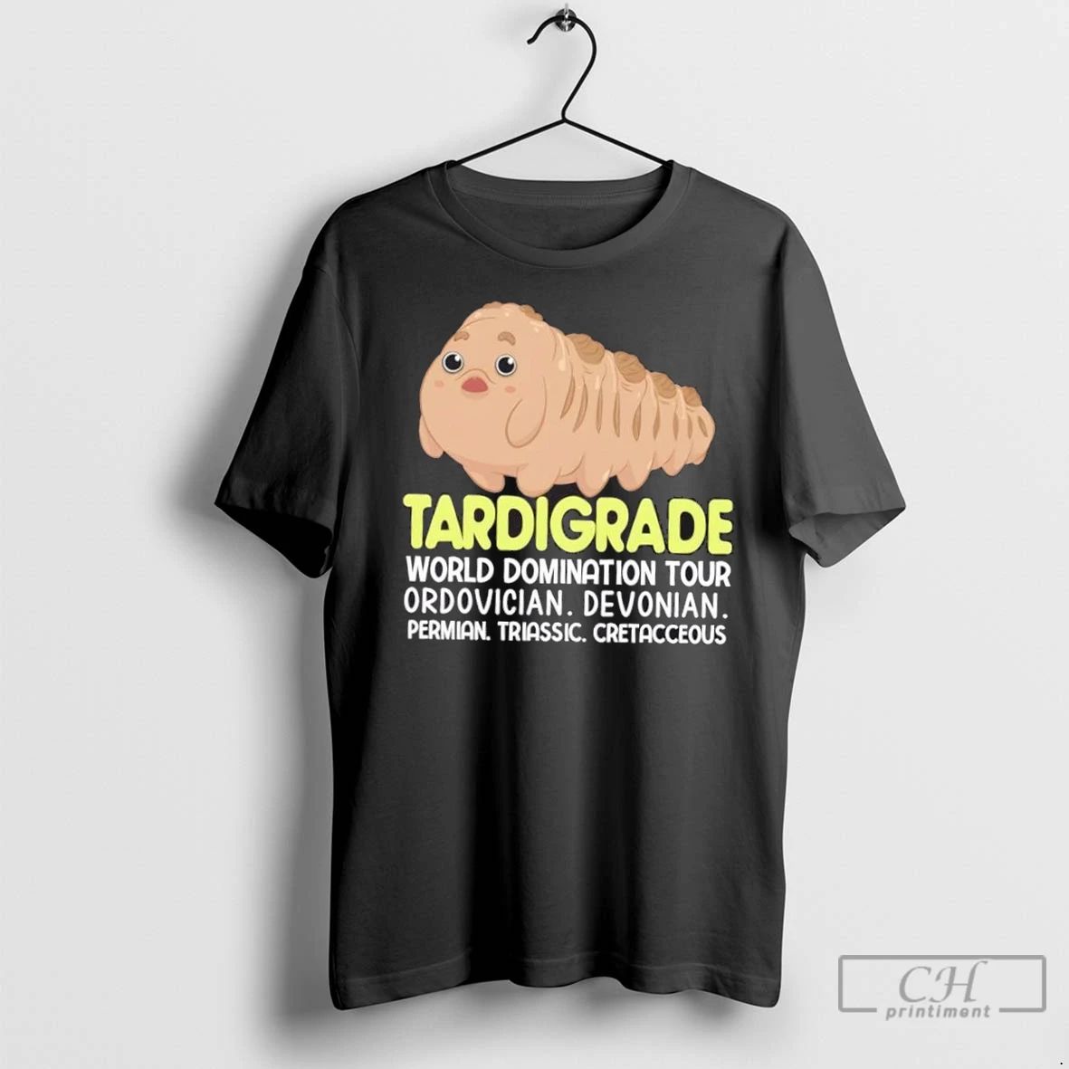 Premium Tardigrade World Domination Tour Unisex T-shirt, Sweatshirt, Hoodie, Long Sleeve Tee - T-Shirt, Sweatshirt, Hoodie