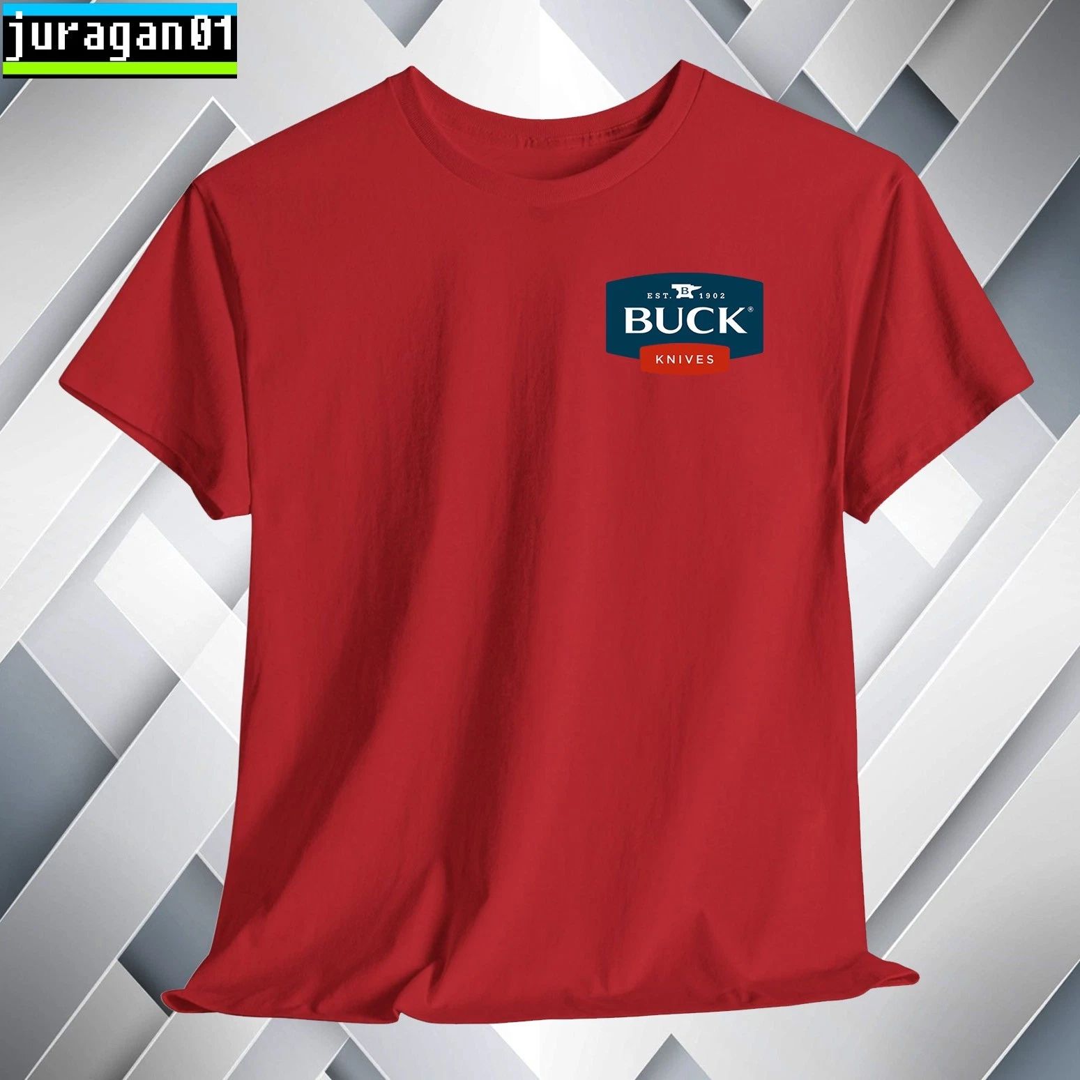 Buck Knives T-Shirt Color Black Navy White Grey Red Orange Choco Size S to 5XL Unisex T-shirt, Sweatshirt, Hoodie, Long Sleeve Tee - T-Shirt, Sweatshirt, Hoodie