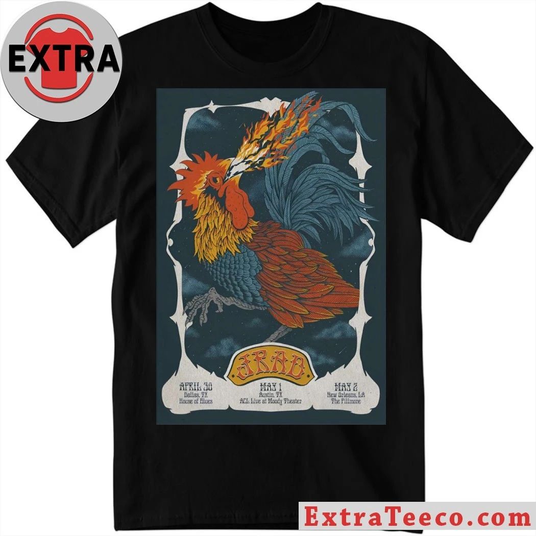 Joe Russos Almost Dead April 30 2026 Dallas TX Poster Shirt Unisex T-shirt, Sweatshirt, Hoodie, Long Sleeve Tee - T-Shirt, Sweatshirt, Hoodie