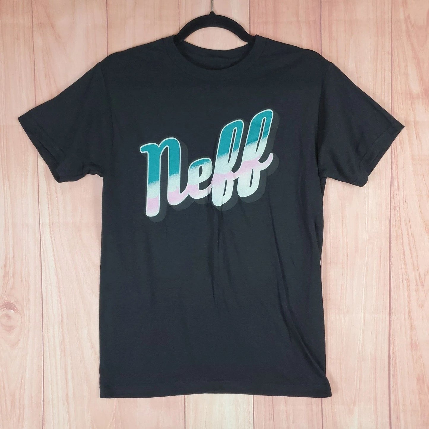 Neff T Shirt Mens XS Black Graphic Print Cotton Crew Neck Casual Streetwear Unisex T-shirt, Sweatshirt, Hoodie, Long Sleeve Tee - T-Shirt, Sweatshirt, Hoodie