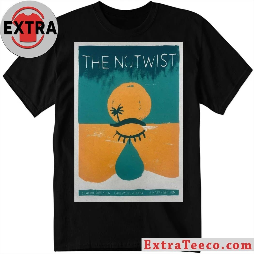The Notwist Cologne Carlswerk Victoria, 20 Apr 2026 Poster Shirt Unisex T-shirt, Sweatshirt, Hoodie, Long Sleeve Tee - T-Shirt, Sweatshirt, Hoodie