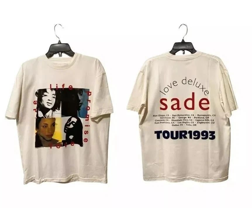 Vintage 1993 Sade Love Tour 1993 T-shirt size S-5XL Unisex T-shirt, Sweatshirt, Hoodie, Long Sleeve Tee - T-Shirt, Sweatshirt, Hoodie