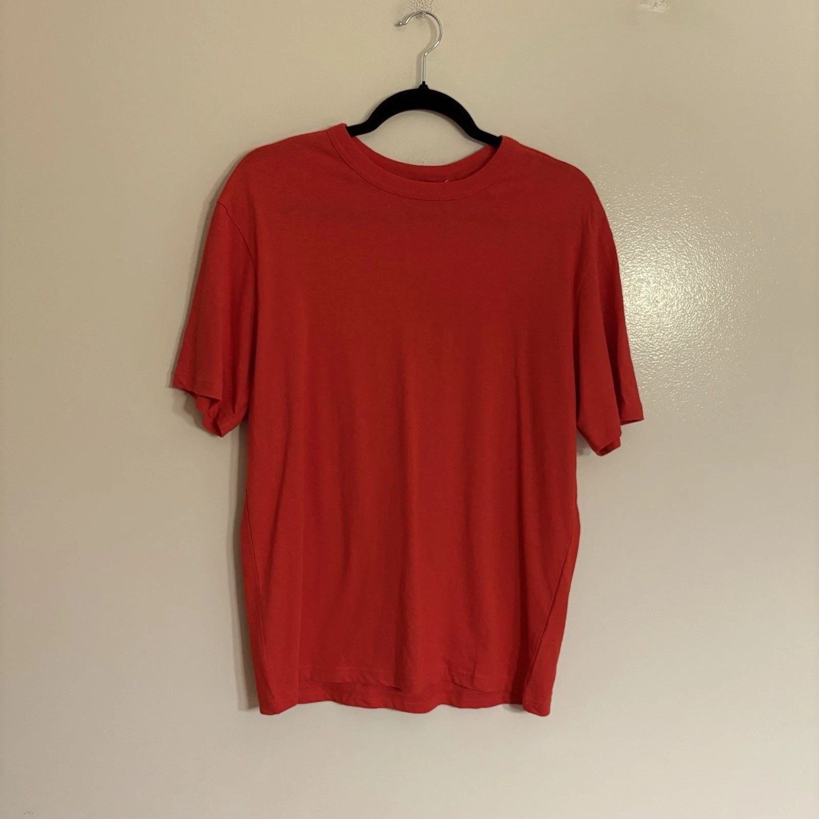 Everlane Unisex Sz E3 Women M Men S Goji Berry The Everyone Relaxed Hemp Tee NWT Unisex T-shirt, Sweatshirt, Hoodie, Long Sleeve Tee - T-Shirt, Sweatshirt, Hoodie