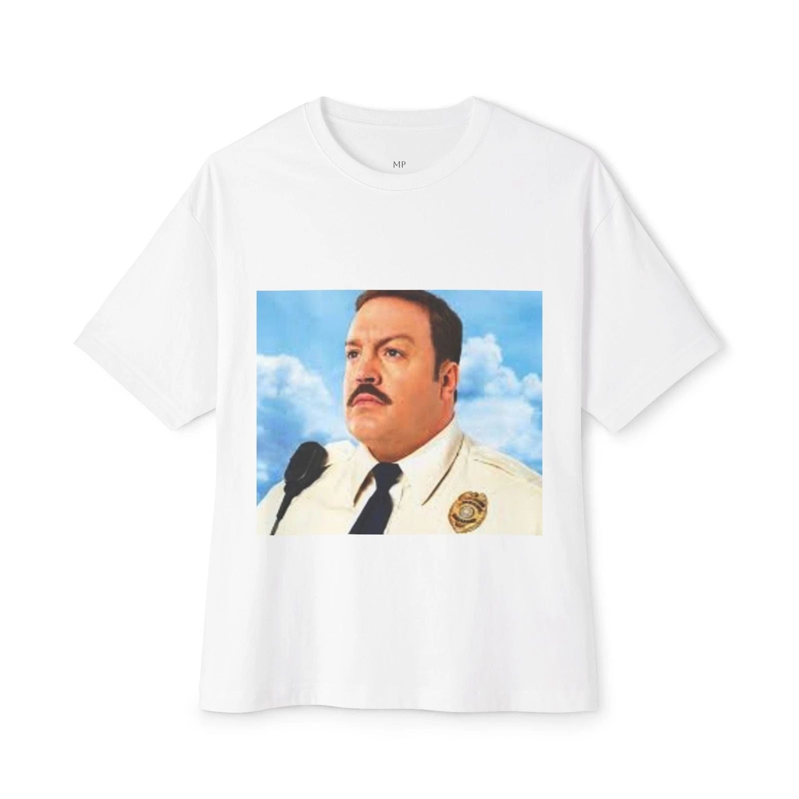 Retro Policeman Portrait Tee | Vintage Badge Officer Illustration Unisex T-shirt, Sweatshirt, Hoodie, Long Sleeve Tee - T-Shirt, Sweatshirt, Hoodie