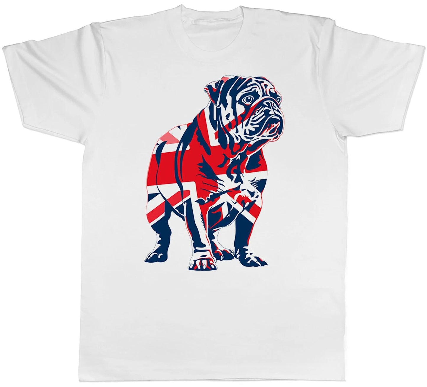 British Bulldog Mens T-Shirt Union Jack Pet Britian Dog Lover Tee Gift Unisex T-shirt, Sweatshirt, Hoodie, Long Sleeve Tee - T-Shirt, Sweatshirt, Hoodie