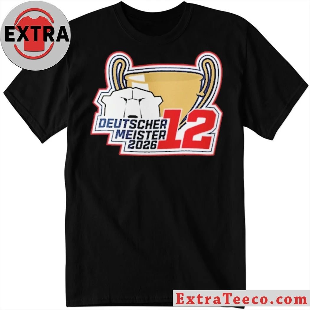 Kinder Deutscher Meister 2026 T-Shirt Unisex T-shirt, Sweatshirt, Hoodie, Long Sleeve Tee - T-Shirt, Sweatshirt, Hoodie