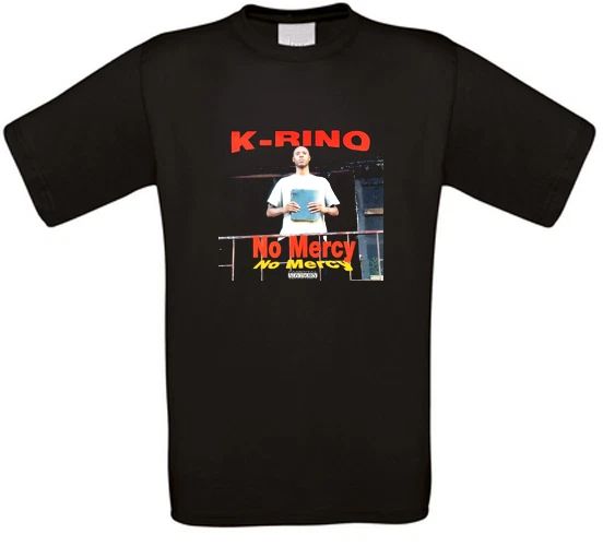 K-Rino No Mercy Rap Hip Hop T-Shirt All Sizes NEW Unisex T-shirt, Sweatshirt, Hoodie, Long Sleeve Tee - T-Shirt, Sweatshirt, Hoodie