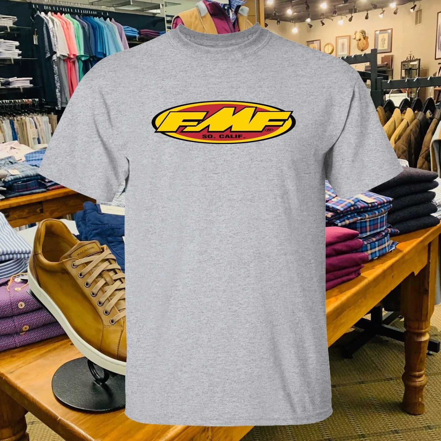 New FMF Motocross logo funny T-Shirt Size S-5XL Made in USA Unisex T-shirt, Sweatshirt, Hoodie, Long Sleeve Tee - T-Shirt, Sweatshirt, Hoodie