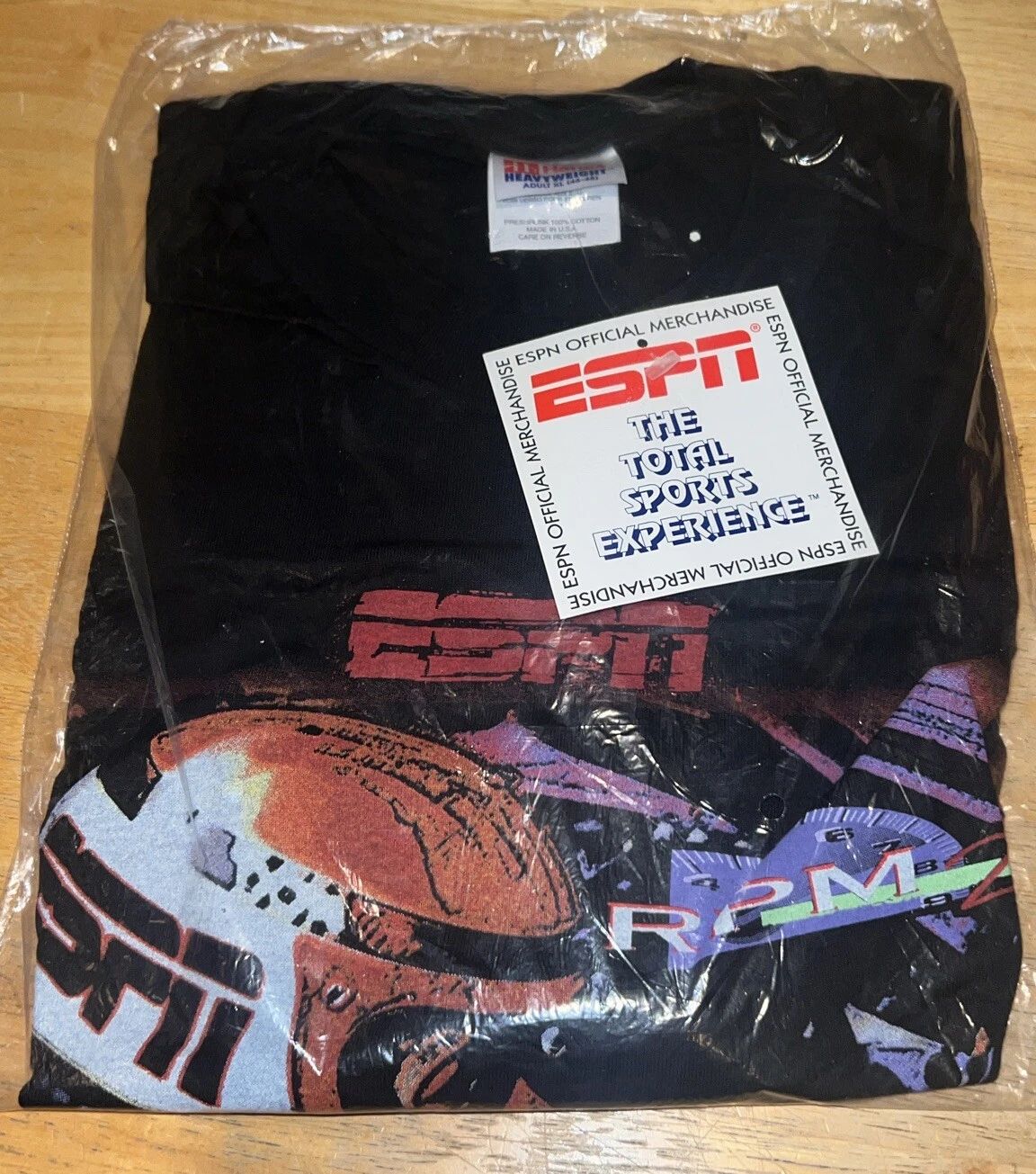 Vintage ESPN RPM 2Night "Speed Scene" Graphic T-Shirt Men's XL, Double Sided NEW Unisex T-shirt, Sweatshirt, Hoodie, Long Sleeve Tee - T-Shirt, Sweatshirt, Hoodie