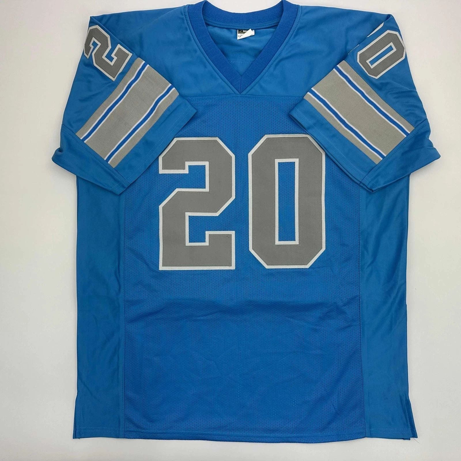 Lem Barney Detroit Blue Reprint Jersey Unisex T-shirt, Sweatshirt, Hoodie, Long Sleeve Tee - T-Shirt, Sweatshirt, Hoodie