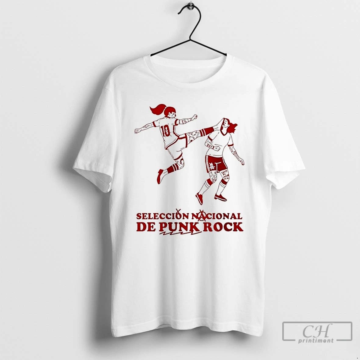 Premium Seleccion Nacional De Punk Rock T Shirts Unisex T-shirt, Sweatshirt, Hoodie, Long Sleeve Tee - T-Shirt, Sweatshirt, Hoodie