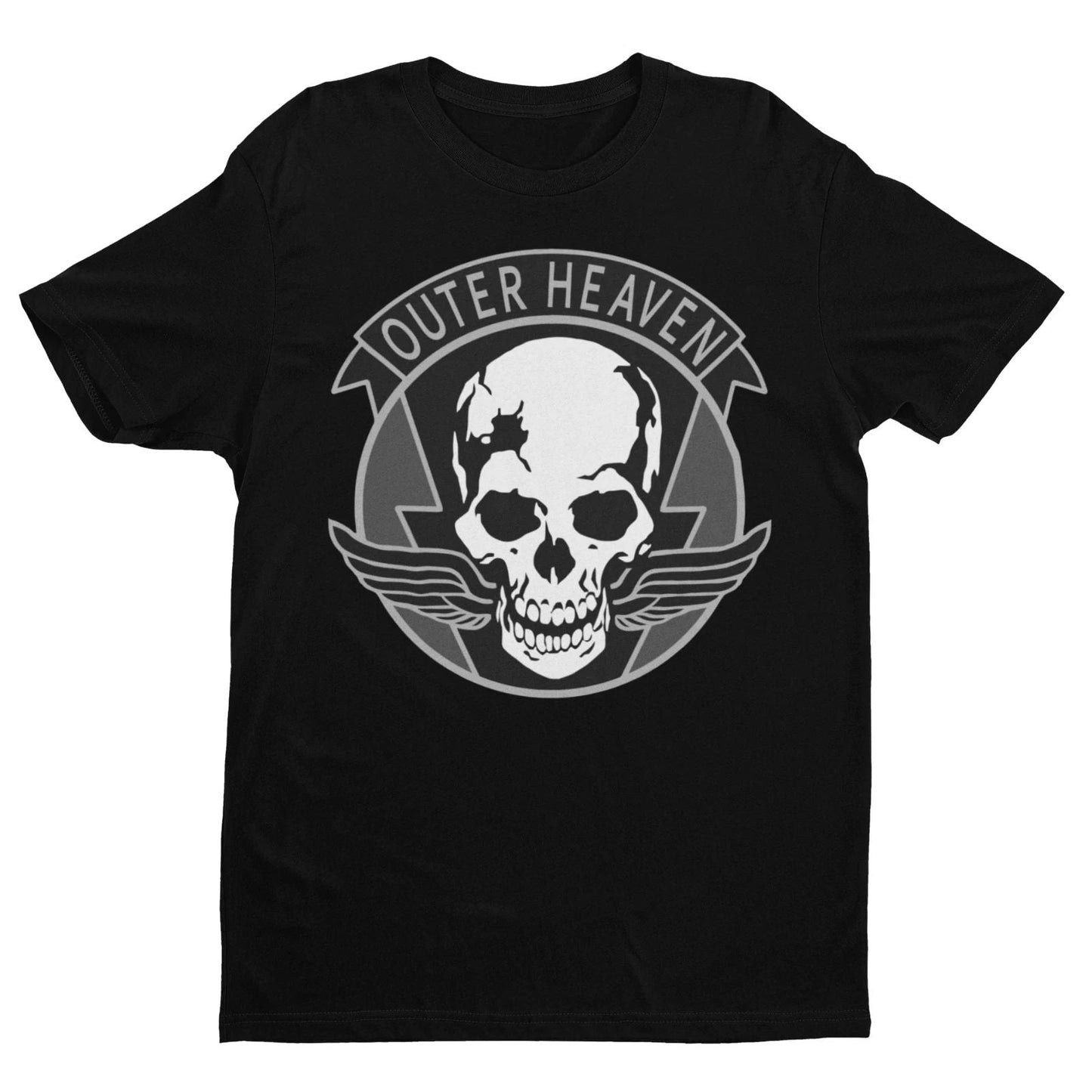 Outer Heaven MGS Premium Unisex T-shirt  Exclusive Art  Gifts for Him, Her Unisex T-shirt, Sweatshirt, Hoodie, Long Sleeve Tee - T-Shirt, Sweatshirt, Hoodie