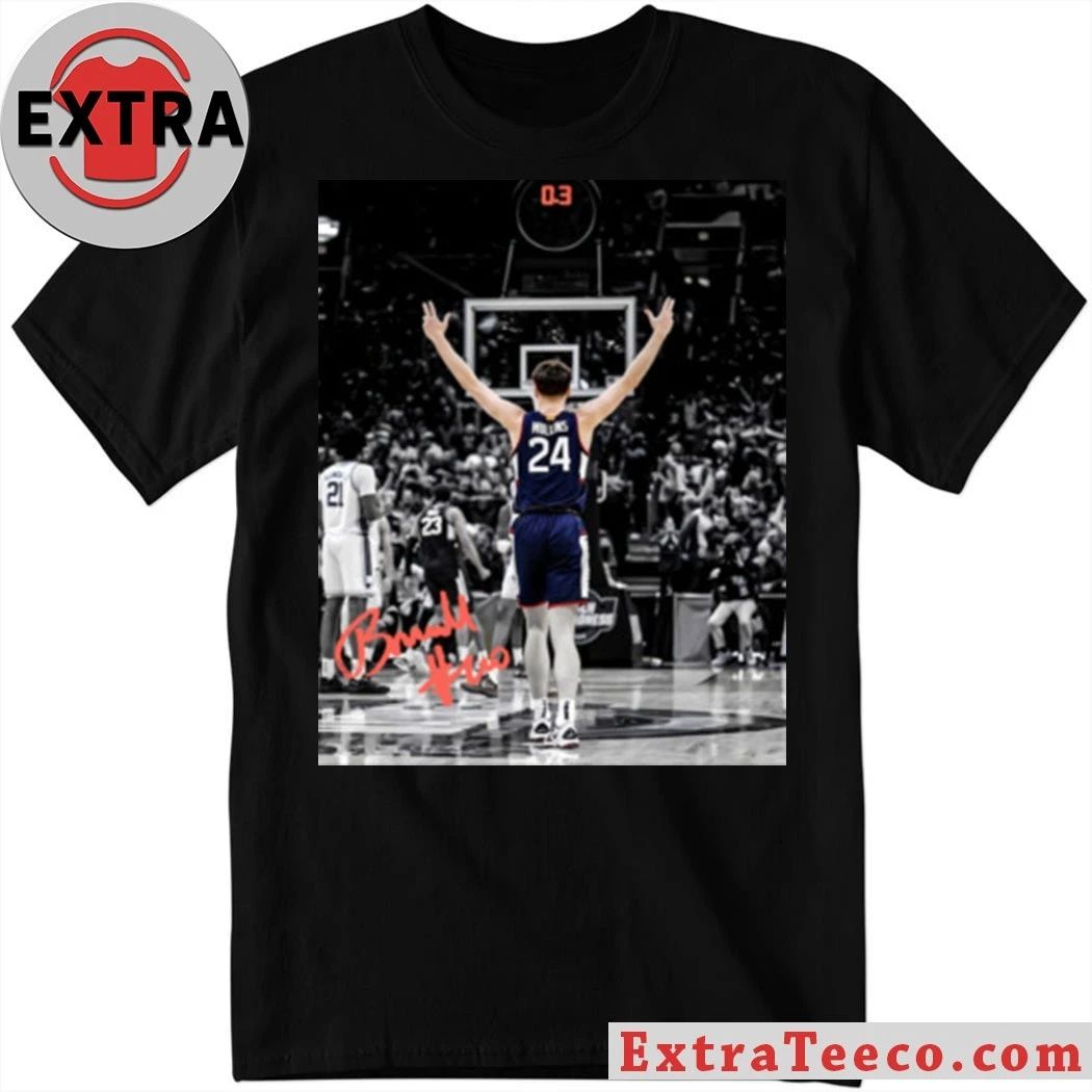 Braylon Mullins #24 Final- Four- 2026 Vintage Signature Graphic T-Shirt Unisex T-shirt, Sweatshirt, Hoodie, Long Sleeve Tee - T-Shirt, Sweatshirt, Hoodie