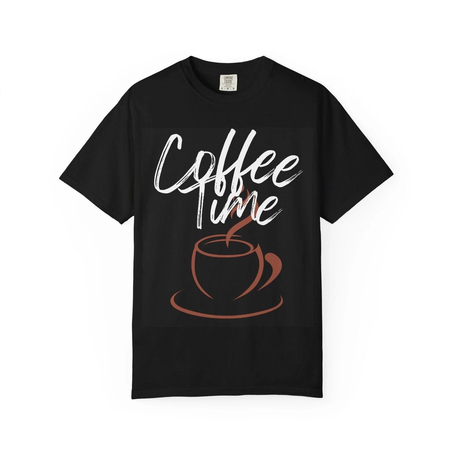 Coffee Time T-Shirt - Comfort Colors  Casual Caf Graphic Tee Unisex T-shirt, Sweatshirt, Hoodie, Long Sleeve Tee - T-Shirt, Sweatshirt, Hoodie
