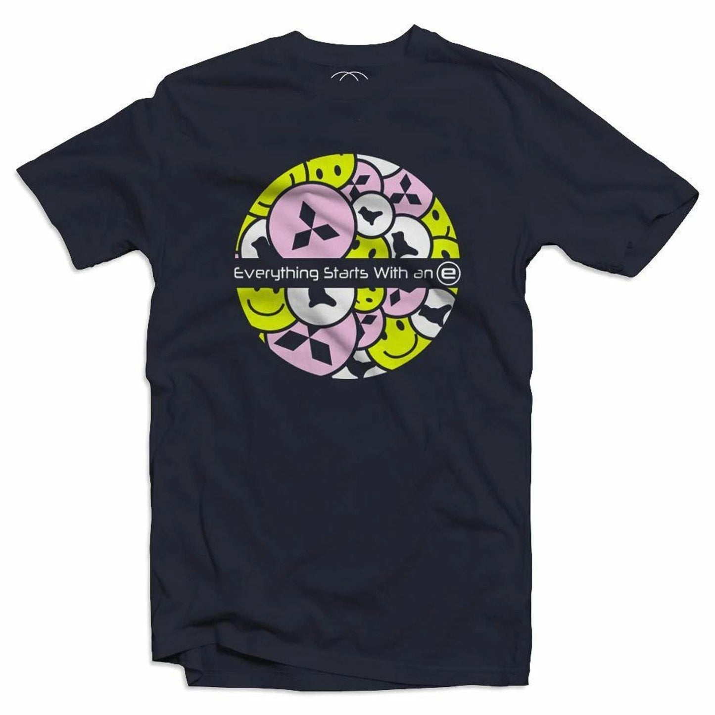 Everything Starts with an E Acid House Dance Music DJ Mens Rave  T-Shirt Unisex T-shirt, Sweatshirt, Hoodie, Long Sleeve Tee - T-Shirt, Sweatshirt, Hoodie