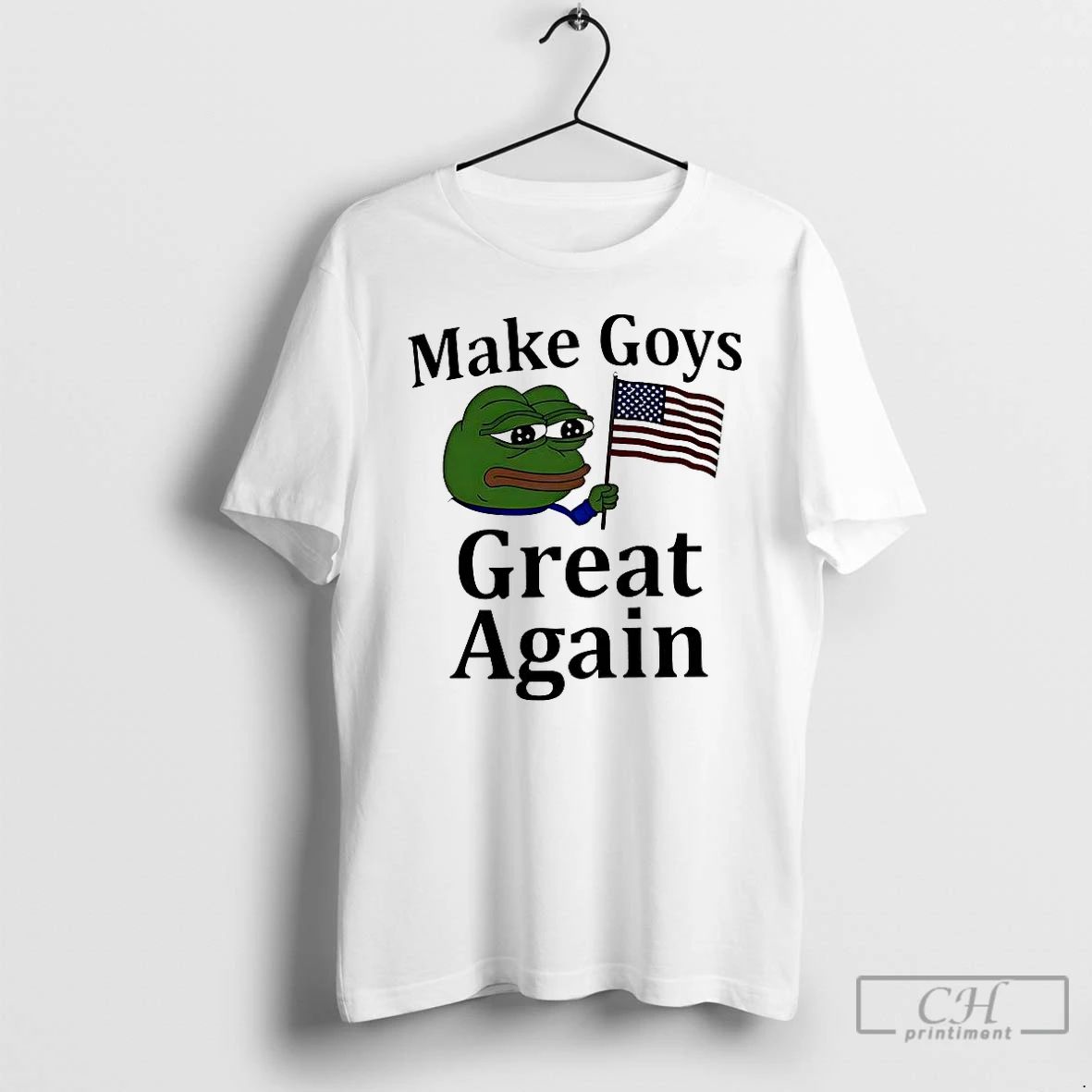 Premium Pepe The Forg Make Goys Great Again Meme T Shirts Unisex T-shirt, Sweatshirt, Hoodie, Long Sleeve Tee - T-Shirt, Sweatshirt, Hoodie