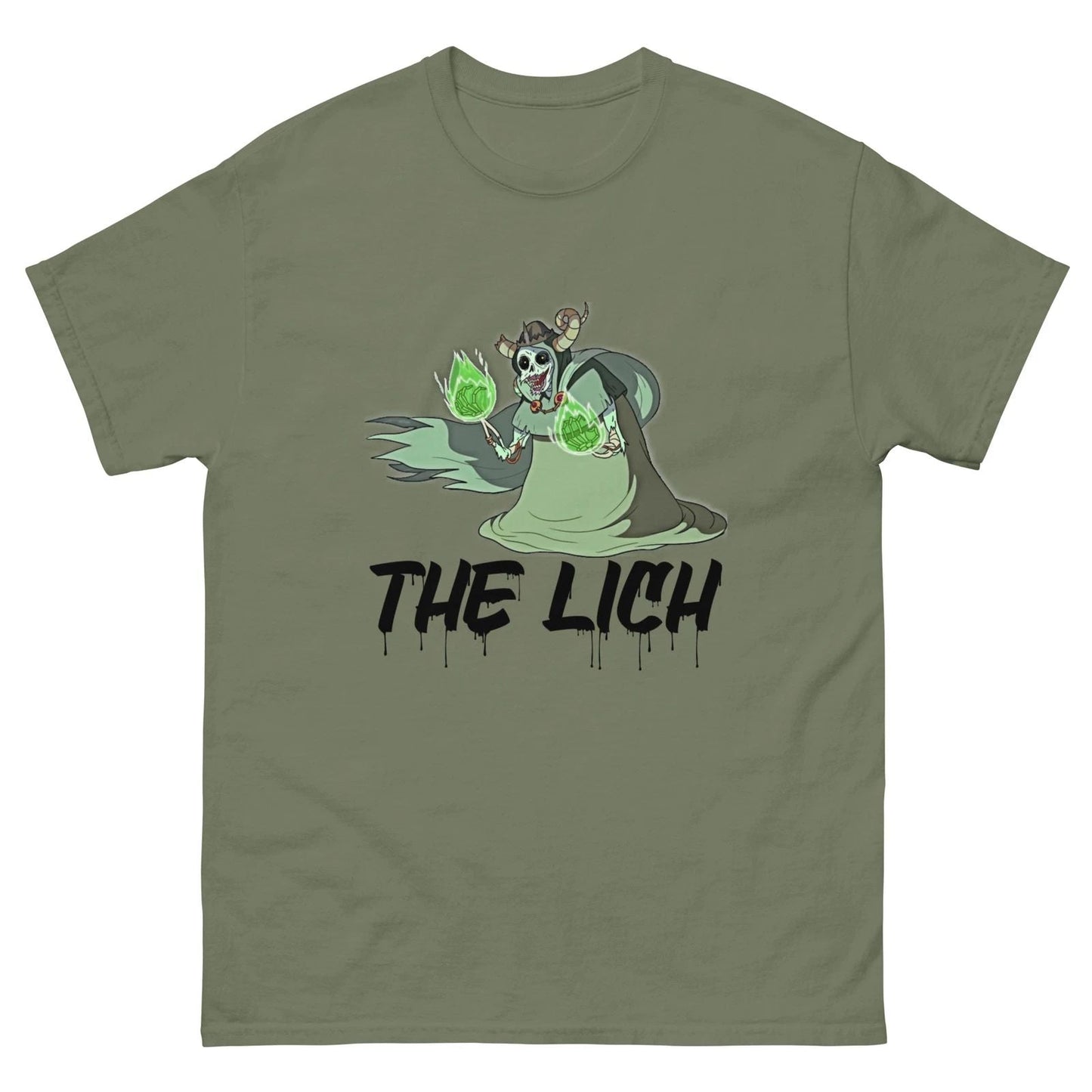 The Lich Adventure Time Tee, Custom Cartoon Shirt, Lich King Adventure Time Tee Unisex T-shirt, Sweatshirt, Hoodie, Long Sleeve Tee - T-Shirt, Sweatshirt, Hoodie