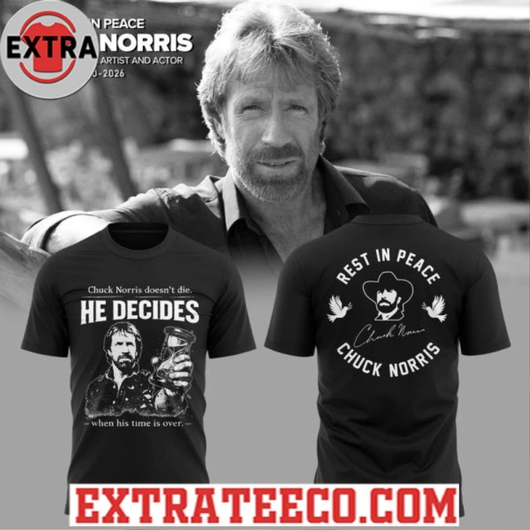 Rest In Peace Chuck Norris T-Shirt Unisex T-shirt, Sweatshirt, Hoodie, Long Sleeve Tee - T-Shirt, Sweatshirt, Hoodie
