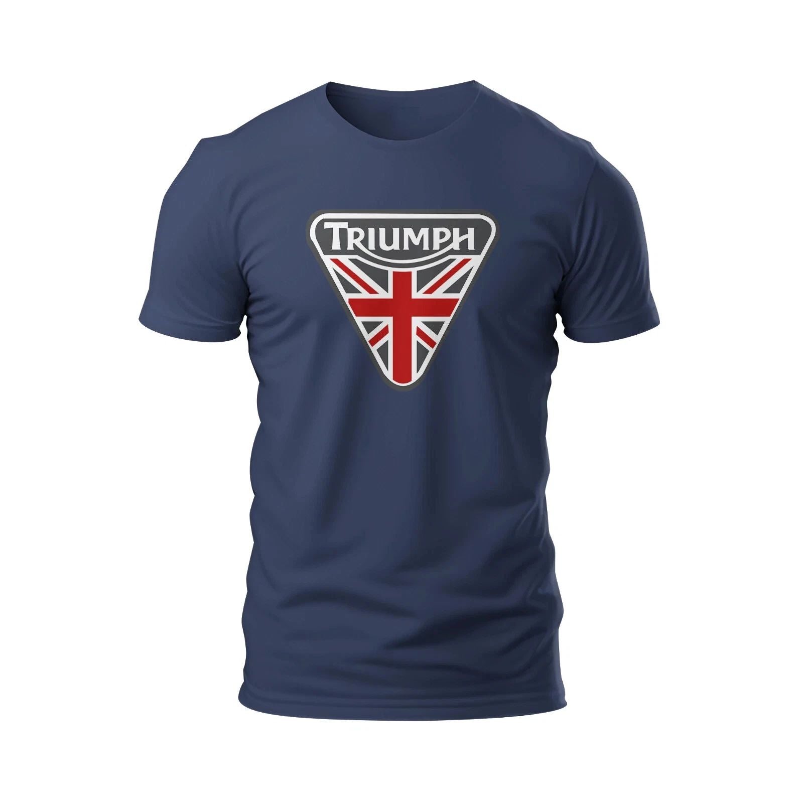 RARE Triumph Motorcycles Logo Funny T Shirt  MADE IN USA Unisex T-shirt, Sweatshirt, Hoodie, Long Sleeve Tee - T-Shirt, Sweatshirt, Hoodie