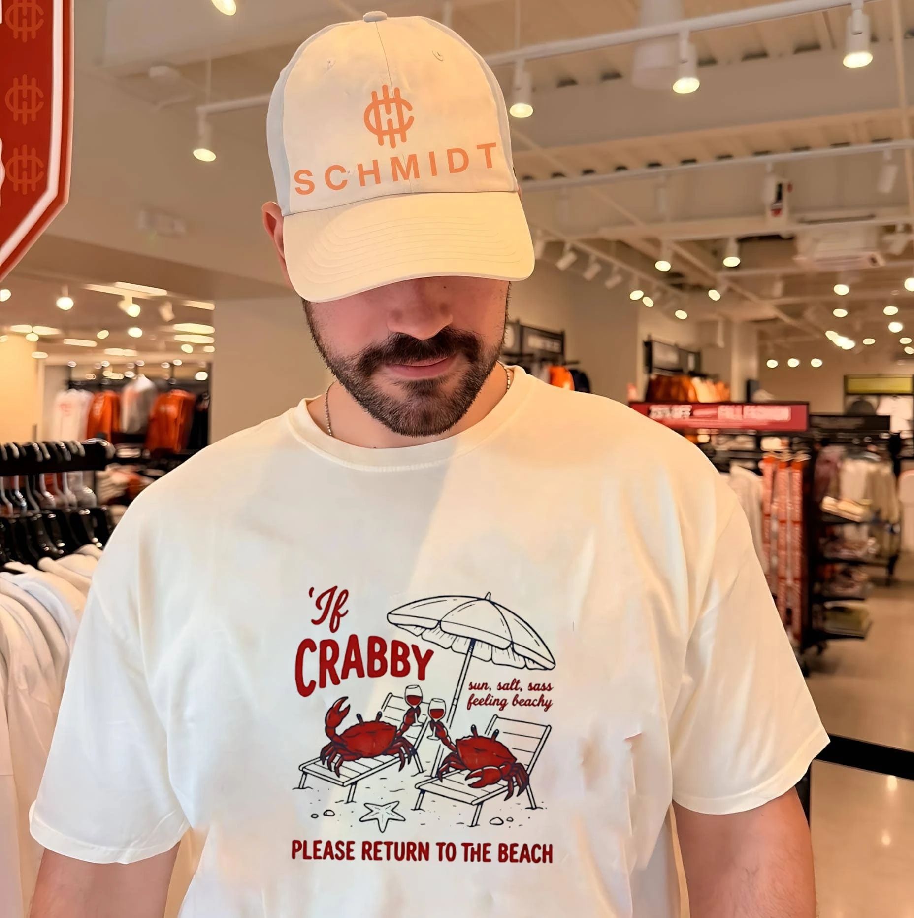 Crab If Crabby Please Return to the Beach shirt Unisex T-shirt, Sweatshirt, Hoodie, Long Sleeve Tee - T-Shirt, Sweatshirt, Hoodie