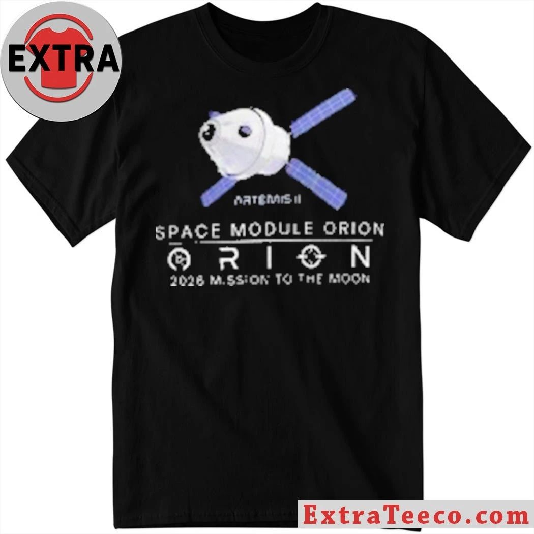 Artemis II Orion Space 2026 Mission To The Moon Shirt Unisex T-shirt, Sweatshirt, Hoodie, Long Sleeve Tee - T-Shirt, Sweatshirt, Hoodie