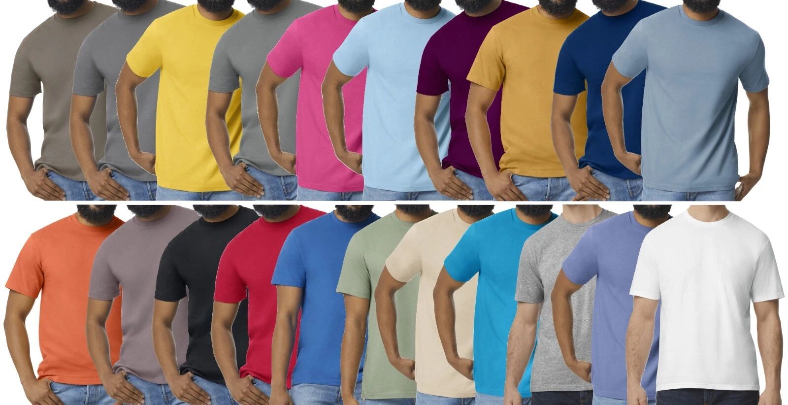 Gildan Softstyle Midweight Cotton Short Sleeve Tee T-Shirt S-5XL Unisex T-shirt, Sweatshirt, Hoodie, Long Sleeve Tee - T-Shirt, Sweatshirt, Hoodie