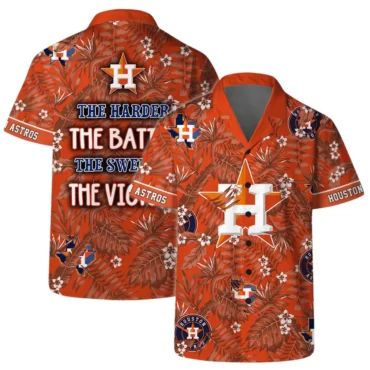 Houston Astros Victory Slogan Hawaiian Shirt Unisex T-shirt, Sweatshirt, Hoodie, Long Sleeve Tee - T-Shirt, Sweatshirt, Hoodie