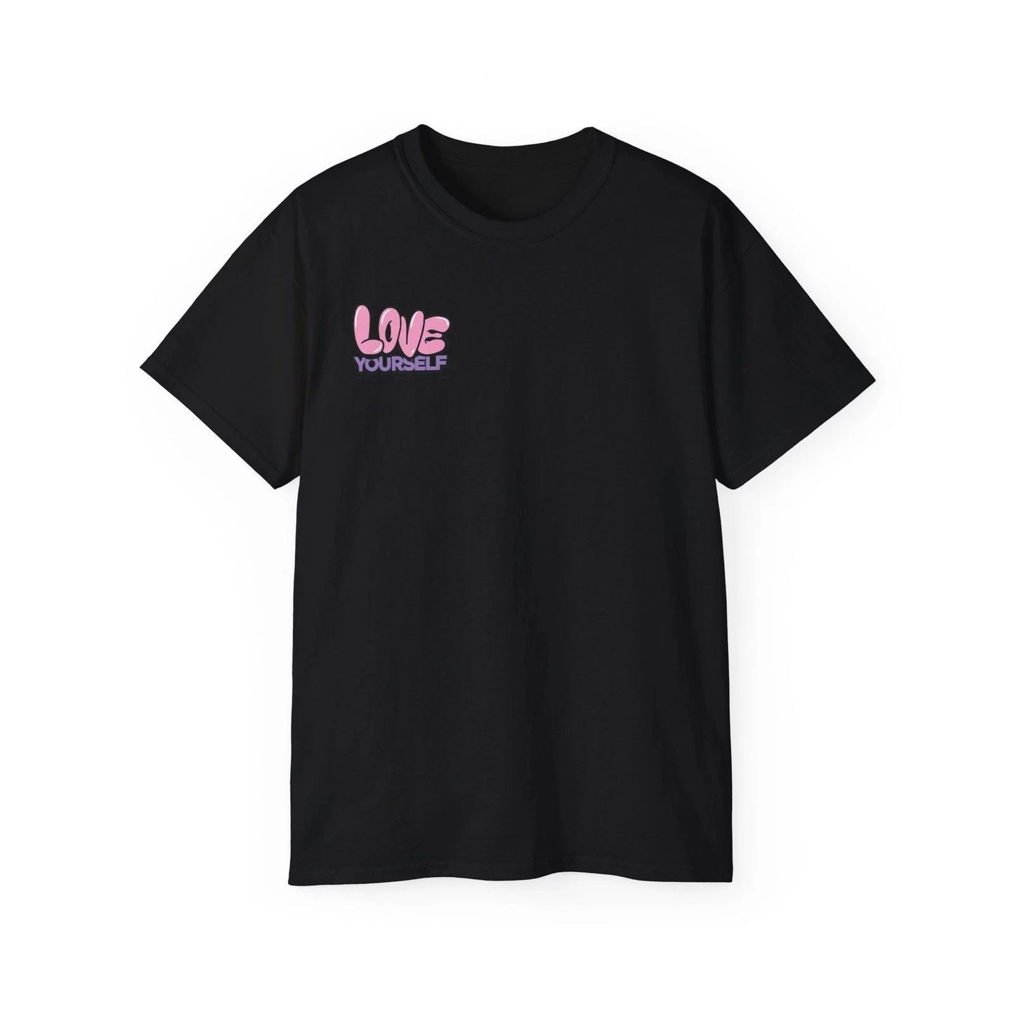 Love Yourself graphic Tee | Positive message shirt Unisex T-shirt, Sweatshirt, Hoodie, Long Sleeve Tee - T-Shirt, Sweatshirt, Hoodie