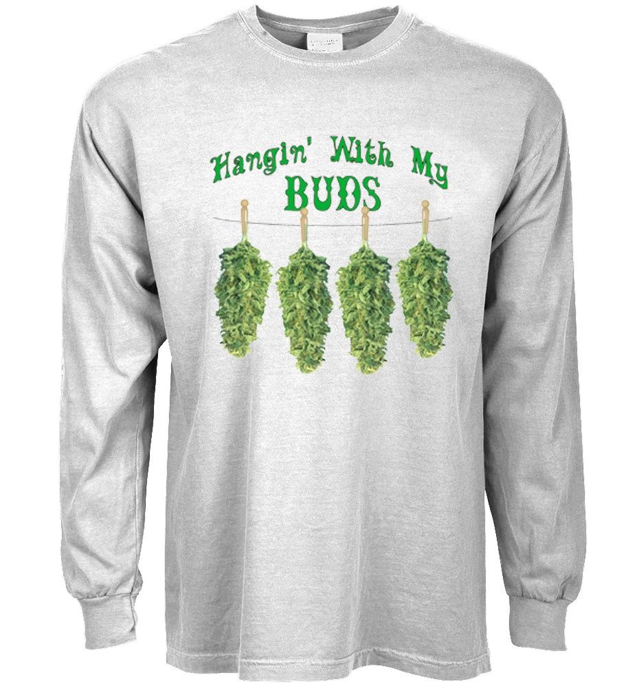 Long sleeve t-shirt 420 pot weed funny decal t-shirt cannabis buds tee Unisex T-shirt, Sweatshirt, Hoodie, Long Sleeve Tee - T-Shirt, Sweatshirt, Hoodie