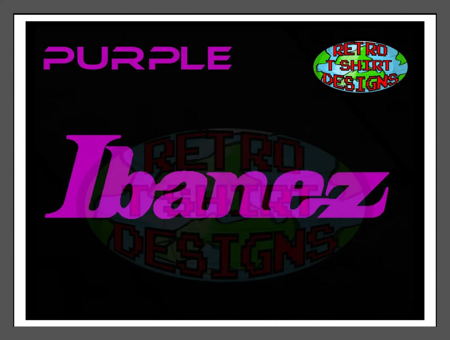 Ibanez Guitar Bass T Shirt A Black Top ESP Music Jackson Retro T-shirt Custom Unisex T-shirt, Sweatshirt, Hoodie, Long Sleeve Tee - T-Shirt, Sweatshirt, Hoodie