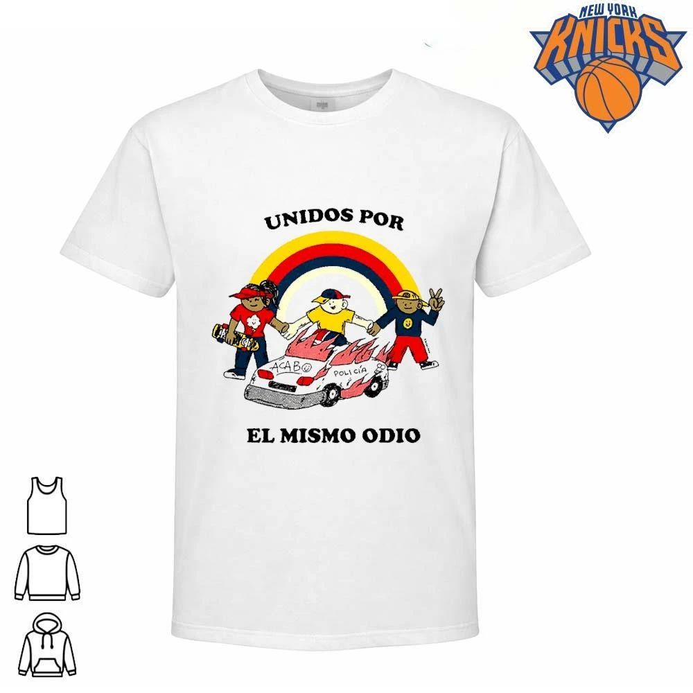 Unidos Por El Mismo Odio ACAB Burning Police Car Rainbow Vintage Shirt Unisex T-shirt, Sweatshirt, Hoodie, Long Sleeve Tee - T-Shirt, Sweatshirt, Hoodie