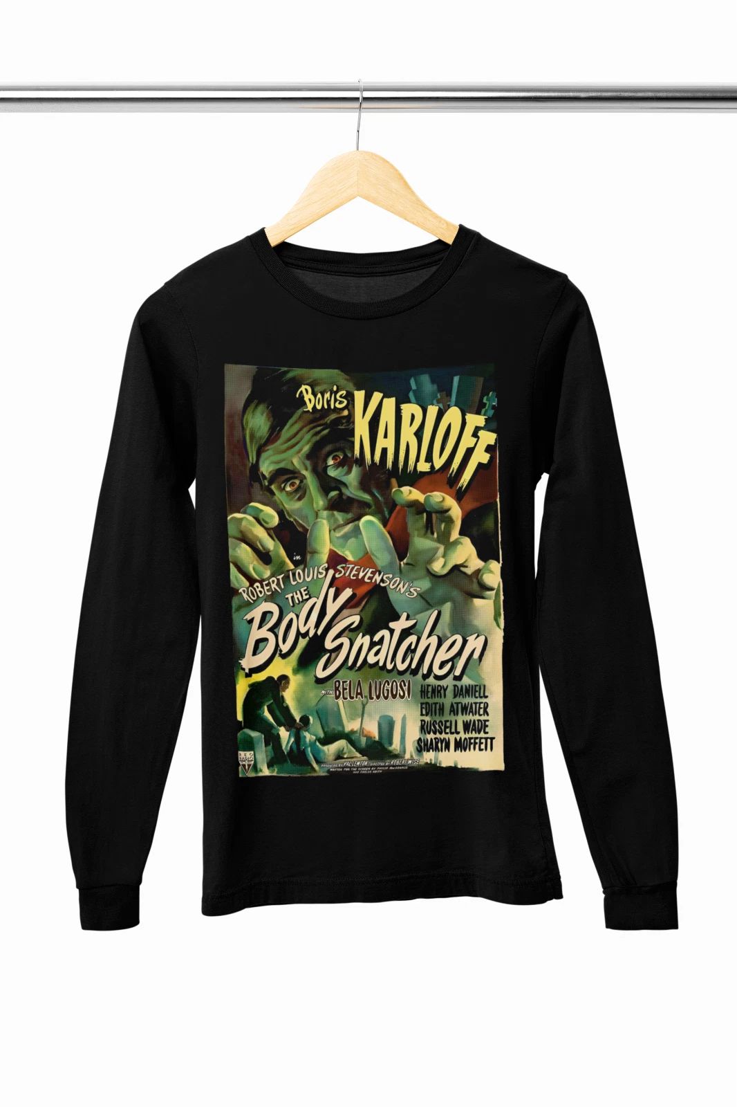 The Body Snatchers - Movie poster Long Sleeve T-Shirt Unisex T-shirt, Sweatshirt, Hoodie, Long Sleeve Tee - T-Shirt, Sweatshirt, Hoodie