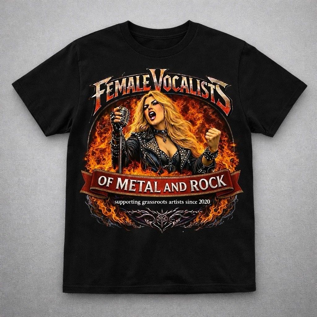 Custom Made Interactive Limited Edition Collectors Rock Metal band T Shirt M Unisex T-shirt, Sweatshirt, Hoodie, Long Sleeve Tee - T-Shirt, Sweatshirt, Hoodie