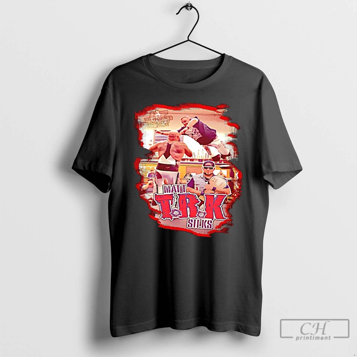 Premium Matt Trk Silks Trk Vs The Big Lg Wrestling T Shirts Unisex T-shirt, Sweatshirt, Hoodie, Long Sleeve Tee - T-Shirt, Sweatshirt, Hoodie