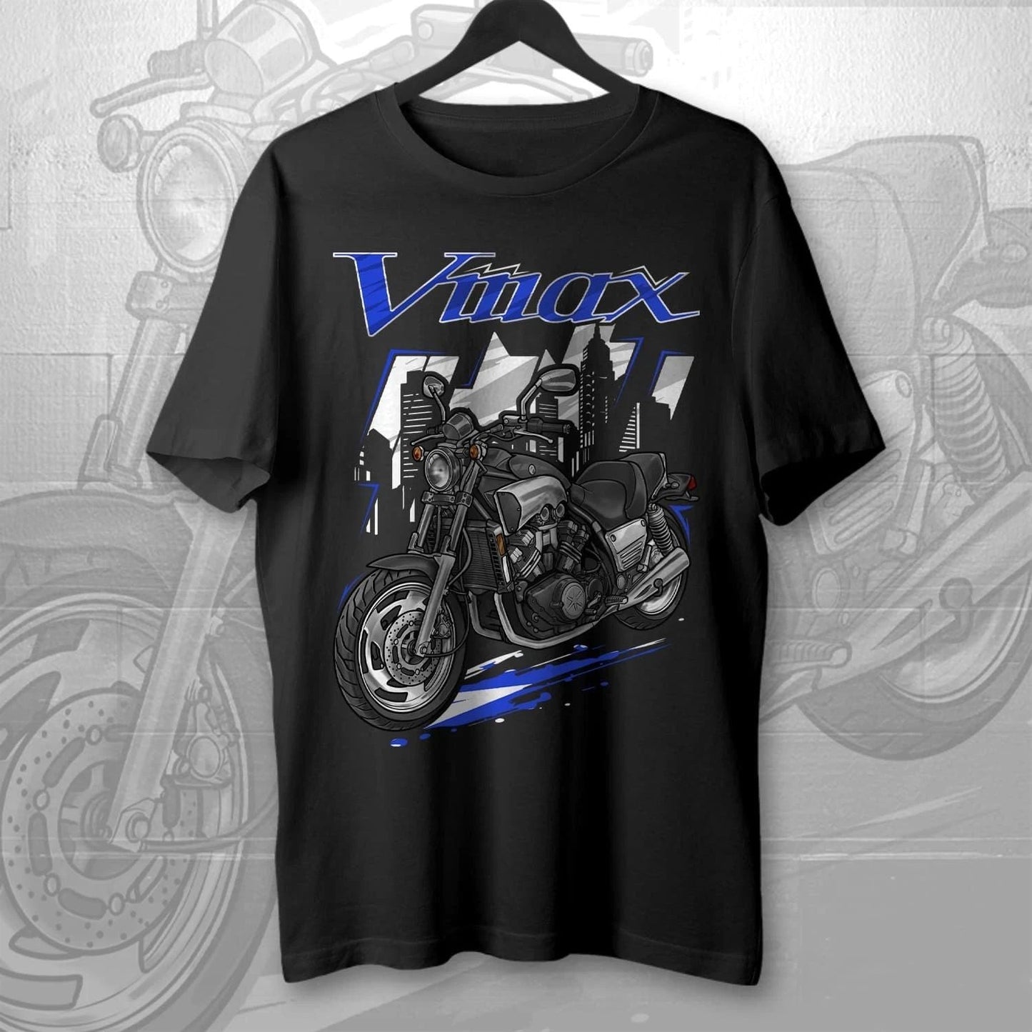 Yamaha V-Max 1200 1984-2007 T-Shirt for Motorcycle Riders Unisex T-shirt, Sweatshirt, Hoodie, Long Sleeve Tee - T-Shirt, Sweatshirt, Hoodie