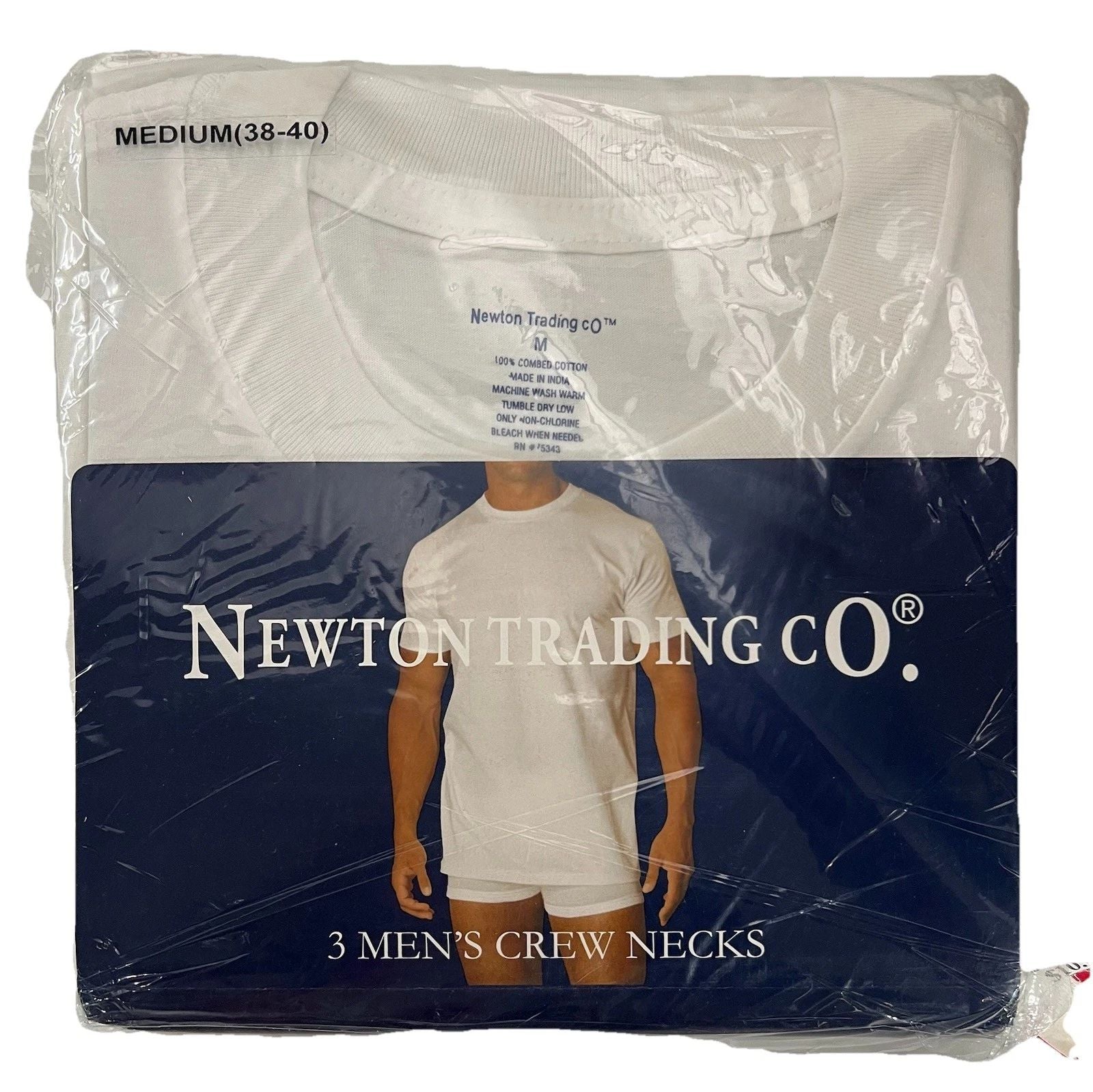 3/Newton Trading Co Men's Cotton T Shirt - Crew Neck - Short Sleeve Size:M 38-40 Unisex T-shirt, Sweatshirt, Hoodie, Long Sleeve Tee - T-Shirt, Sweatshirt, Hoodie